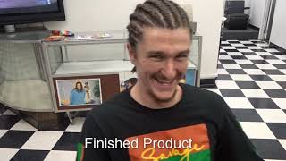 Getting Cornrows Vlog [upl. by Cinemod]