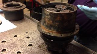 Excavator Travel Drive Motor Repair  Rebuilt Travel Drive Motors [upl. by Niriam]