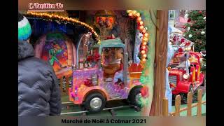 Marché de Noël 2021 à Colmar [upl. by Otineb]