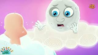 Chanda mama dur ky Rhyme for kids  kids world Nursery Rhyme nindya lori [upl. by Caro825]