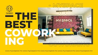 MySpace CoWorking Tour  Oujda Morocco I مساحةفضاء عمل مشترك [upl. by Anzovin786]