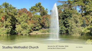 Service for Sunday 20th October 2024 [upl. by Vasos77]