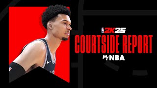 NBA 2K25  MyNBA Courtside Report [upl. by Harolda164]