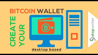 How to create bitcoin wallet in 4 minutes  Desktop Based [upl. by Dominic]