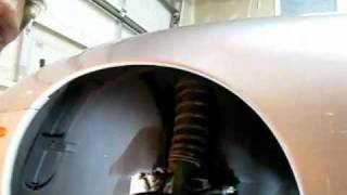 Jaguar XK8 Wheel Well Liner Removal [upl. by Lynda]