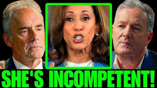 Jordan Peterson and Piers MORGAN OBLITERATES Kamala Harris [upl. by Peedsaj290]