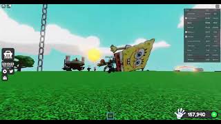 Huge roblox spongebob avatar item [upl. by Dionis296]