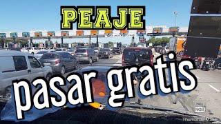 COMO PASAR GRATIS EL PEAJE Sin pagar nada■ MÉTODO FACIL [upl. by Crim343]