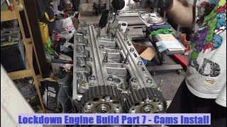 Lockdown Honda B18 Engine Build Part 7  Cams Install and Buddy Club Cam Gears [upl. by Senzer]