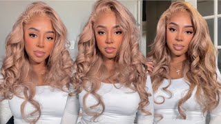 The Best New Blonde Wig Perfect For Brown Skin Honest Arabella Hair Review Ft Arabella Hair [upl. by Eah908]