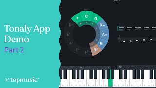 Tonaly Music App Demo part 2 [upl. by Noemad547]