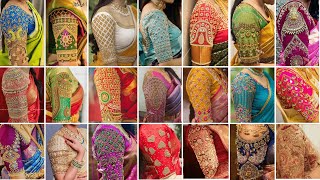 Stylish Blouse Sleeves Designs for Wedding  AARI Blouse Sleeves Design  Sarees Blouse Design 2022 [upl. by Everara857]