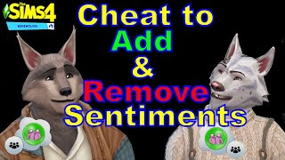 How to Add and Remove Werewolf Sentiments [upl. by Kunin]