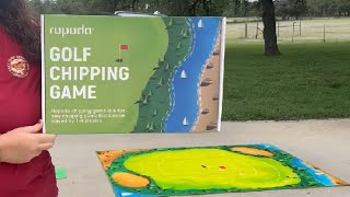 ropoda Golf GameGolf Chipping Game Giant Size Targets with Chipping Mat Review [upl. by Gert]