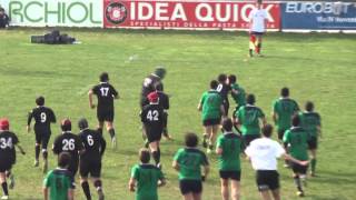 PRJU14  Mogliano 16032014  Petrarca Rugby Junior U14 vs Modena Rugby U14 [upl. by Argile]