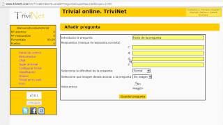 trivinetcom  Insertar pregunta en grupo [upl. by Eonak]