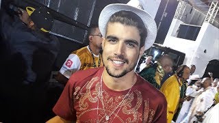 🎈 Carnaval 2018 🎈  Caio Castro desfila na Diretoria da Tom Maior [upl. by Atnod270]