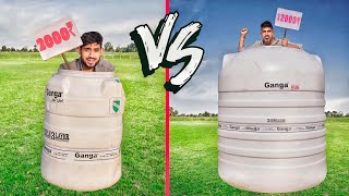 Surviving in different budgets water tank challenge [upl. by Narcis666]