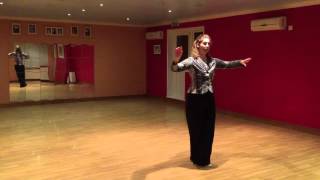 Viennese Waltz Reverse Fleckerl [upl. by Yecal]