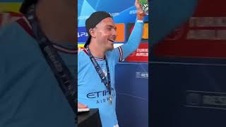 HOW’S THE HANGOVER JACK GREALISH 🍻mancity championsleague shorts [upl. by Eram]