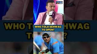 Who Told Virender Sehwag To Open  CricketNext  Cricket News  shorts [upl. by Kiehl701]