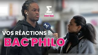 Bac Philo 2024  Vos réactions [upl. by Eidna]