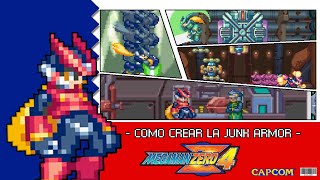 Megaman Zero 4 Como crear la Junk Armor Guia [upl. by Hauhsoj]