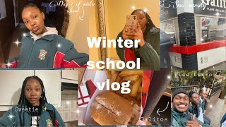 WINTER SCHOOL VLOG going to school writing nbtsnational benchmark test SA YouTuber [upl. by Elysha265]