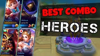 Best Duo Combo Heroes To Play With Your Friends and Team  Mobile Legends [upl. by Flynn486]