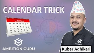 Calendar Part 1  Calendar Problem Tricks  Kuber Adhikari  ambitionguruloksewatayari [upl. by Jacoba759]