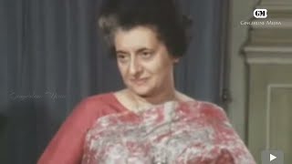 Indira Gandhi Interview on Issues with Pakistan  1971  Gingerline Media [upl. by Eissej496]