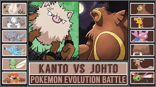 PreEvo Battle KANTO vs JOHTO  Pokémon Scarlet amp Violet [upl. by Schafer]