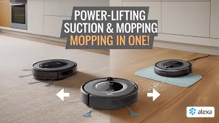 Power Lifting Suction Vacuum  iRobot Roomba Combo [upl. by Fiertz293]