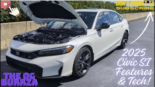 2025 Honda Civic SI Walkaround Features amp Tech [upl. by Jacinda]