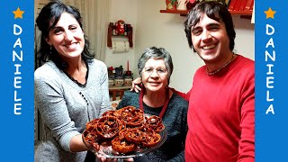 Cartellate con nonna Madda  Ricetta dolce tipico di Natale [upl. by Ytima]