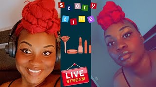 Hood Live make up  fails and all Story Time live fypシ゚viral story jesus locs love hood fyp [upl. by Zanlog]