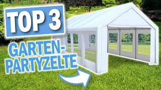 Beste GARTEN PARTYZELTE 2024  Top 3 Garten Partyzelte [upl. by Solram]