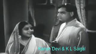 tum bin kal na aave mohe tum bin Lagan1941Kanan Deviamp KL Saigal Arzoo LucknowiRC Borala tribute [upl. by Ahtennek]