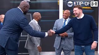 Luka Doncic Joins Inside the NBA [upl. by Ingmar714]