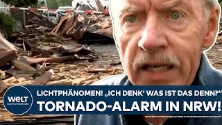 HAGEN TornadoAlarm in NRW quotHab nur Lichtphänomen gesehen Ich denk’ was ist das dennquot [upl. by Alexi722]