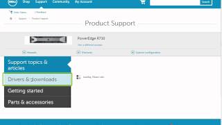 Downloading the driver for Windows from the Dell support site [upl. by Karyn]