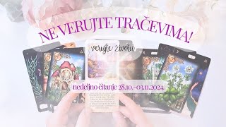 🔮Nedeljna tarot prognoza🔮Nedeljno čitanje za 2810  03112024🤍✨ [upl. by Mcknight]