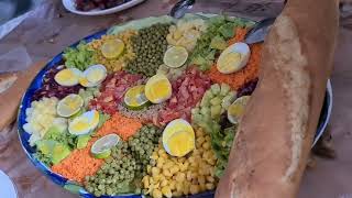 The second meal is during lunch at Hotel Auberge in Azougui Adrar Region Mauritania [upl. by Aicerg]