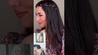 Very beautiful and very easy hairstyle by herselfweddingstyle makeuptips advance hairso [upl. by Schumer610]