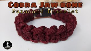 Cobra Jaw bone Paracord Bracelet [upl. by Aihsia]