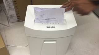 HSM Pure 220 Paper shredder [upl. by Orlene]