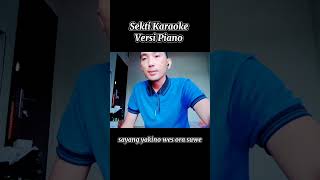 Sekti karaoke piano part 1 shortvideo sekti [upl. by Weinberg238]