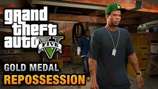 GTA 5  Mission 2  Repossession 100 Gold Medal Walkthrough [upl. by Aillicsirp]