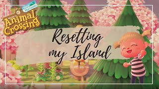 Resetting My Island  Day 1  Animal Crossing New Horizons [upl. by Adnolehs]