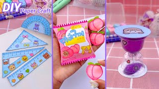 Easy Craft Ideas  DIY Miniature Crafts Idea  school hacks  paper craft  mini craft  how to make [upl. by Latoyia]